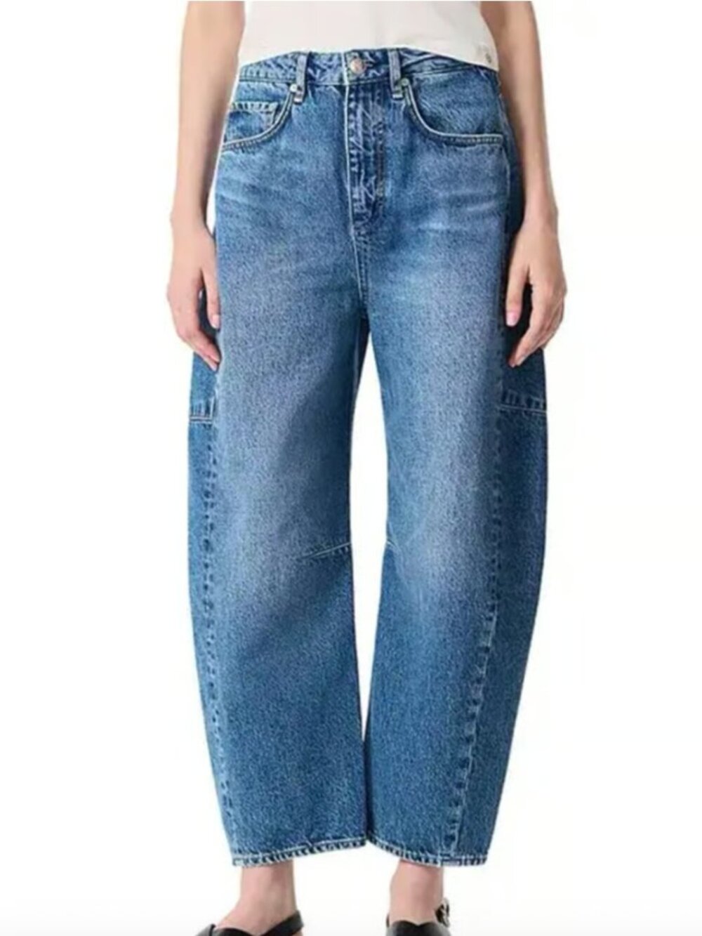 AEO Stretch Barrel Jeans